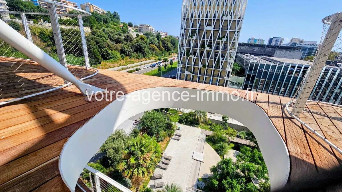 Nice Ouest Méridia 3 Pièces terrasse parking - photo 2