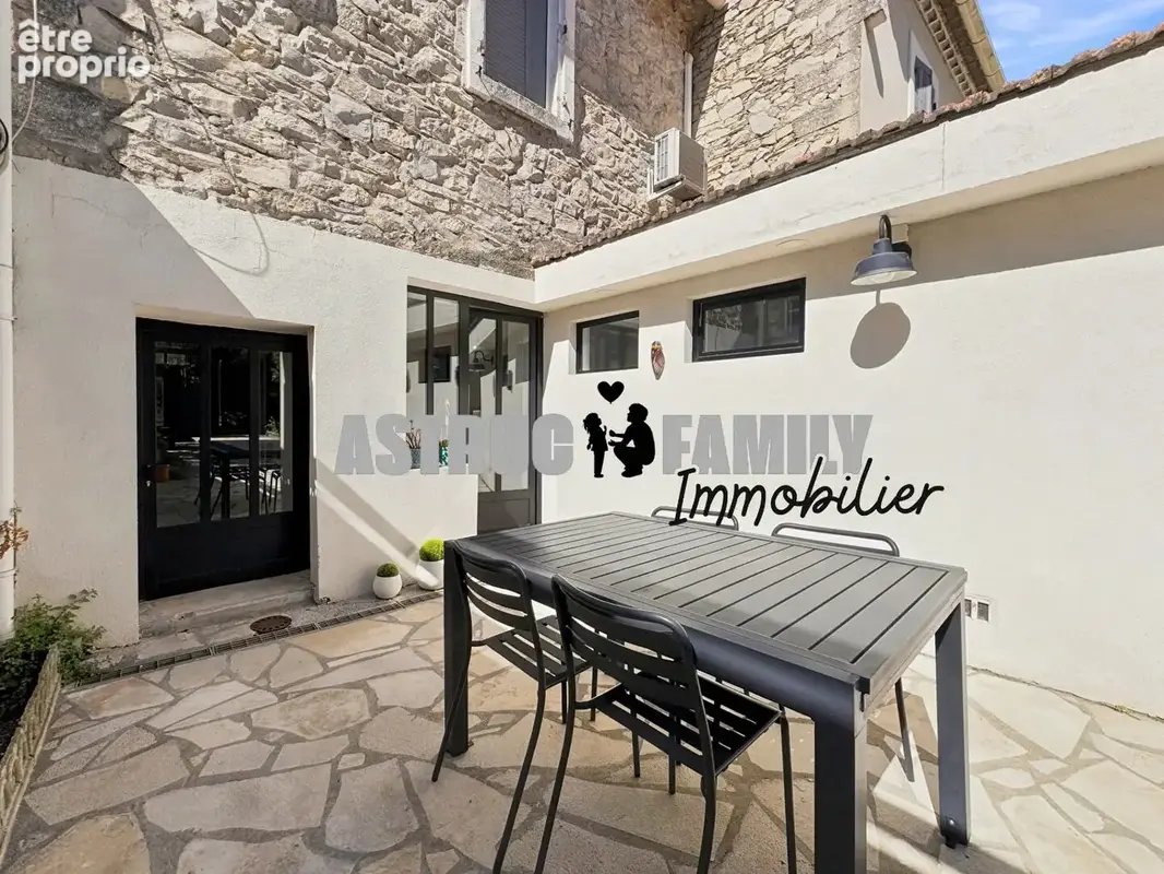 Saint laurent d aigouze - maison rénovée - jardin intérieur - rentabilite possible - photo 10