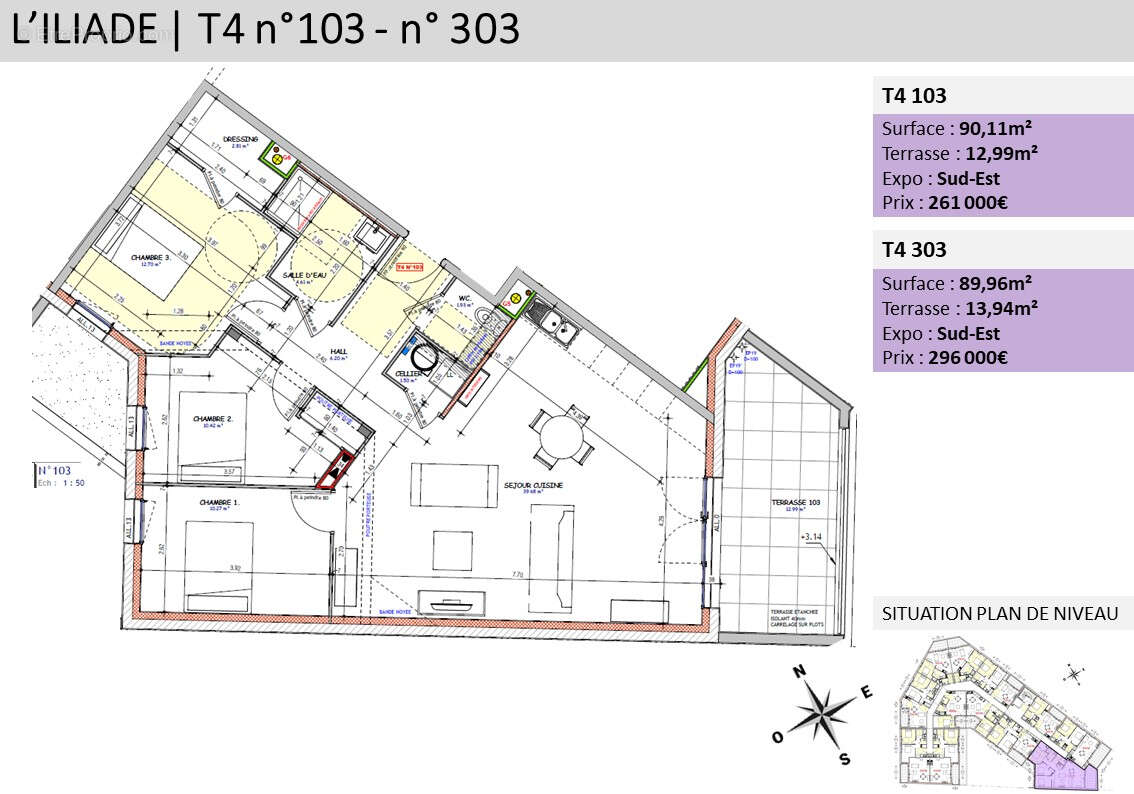 Appartement à LUC-LA-PRIMAUBE