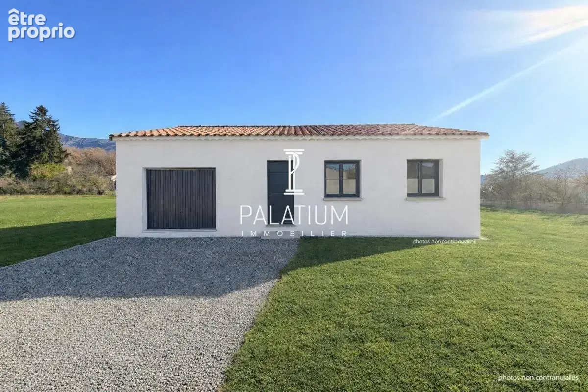 SISTERON - La Chaumiane  Maison neuve clé en main (85 m²) + - photo 2