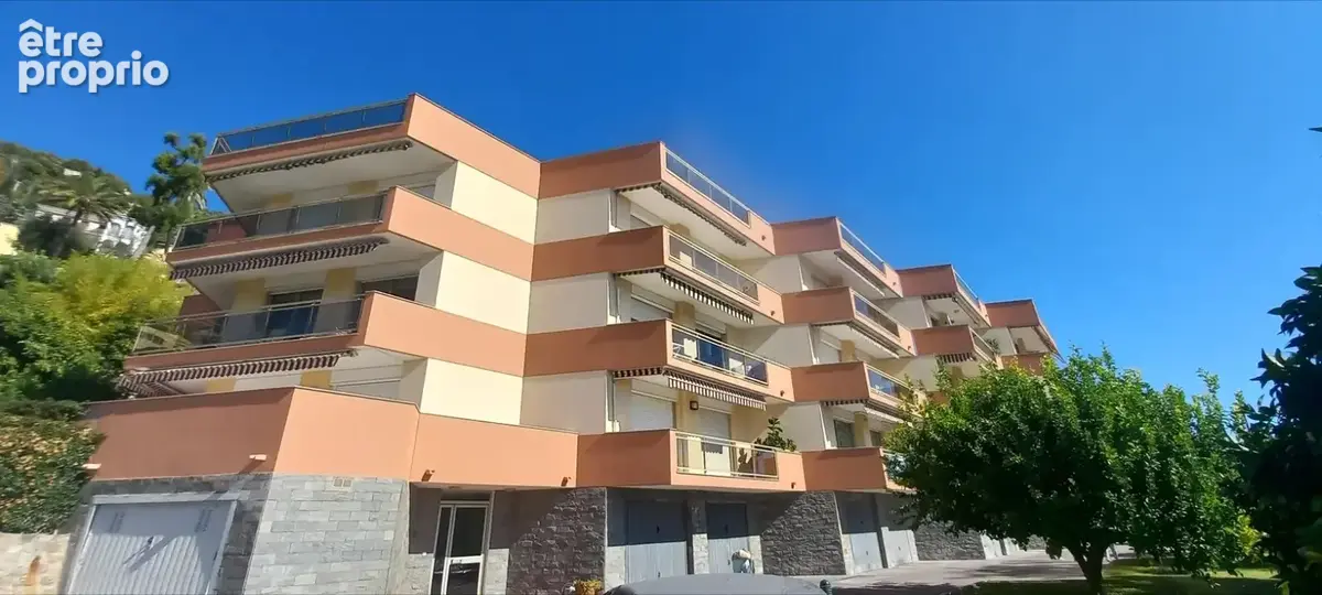 Menton / garavan - dans une belle résidence, 2 pieces bis avec terrasse vue mer, cave et garage; - photo 9