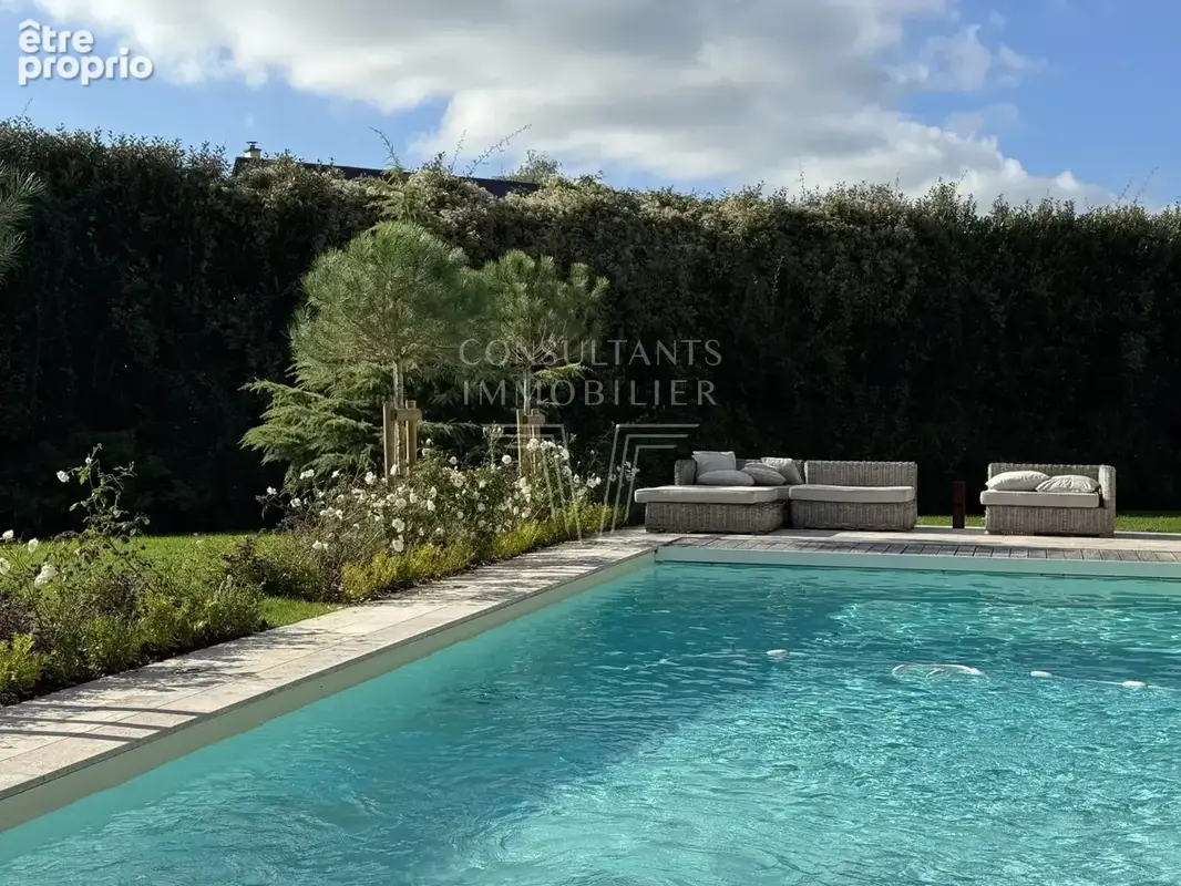 Vauville - deauville propriete jardin piscine - photo 34