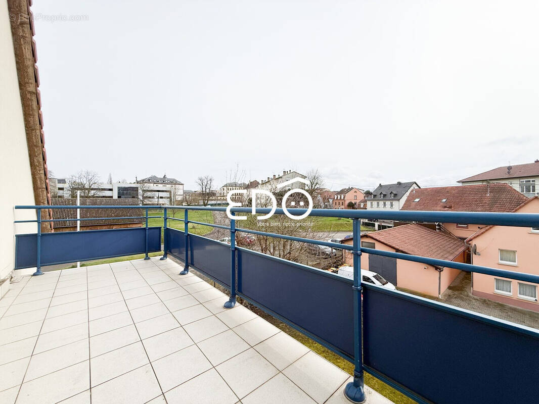Terrasse - Appartement à SAVERNE
