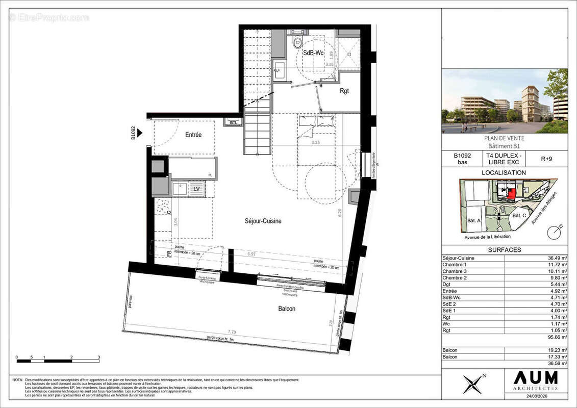 Appartement à THONON-LES-BAINS