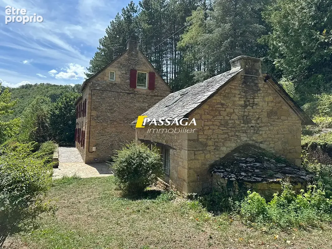 A VENDRE - Magnifique ensemble immobilier avec terrain arboré - SAINT GENIEZ D'OLT ET D'AUBRAC - photo 5