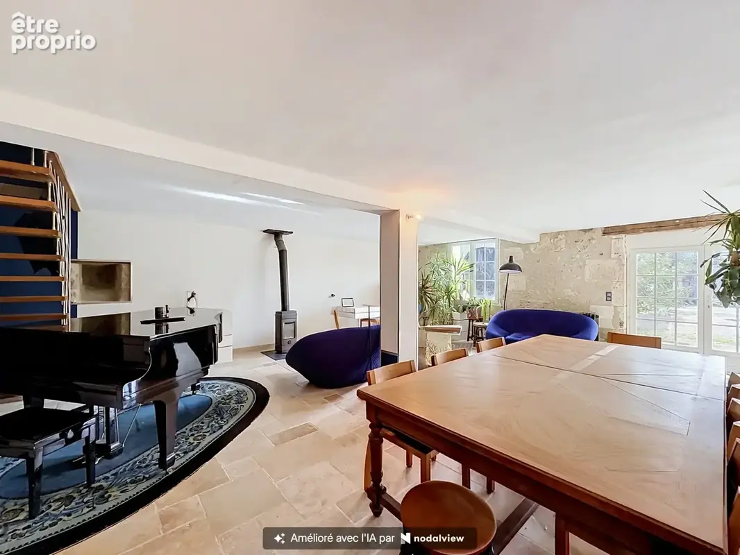 Propriété de charme en Sud Charente   428m2 habitables, 1,6 hectare et vue remarquable. - photo 5