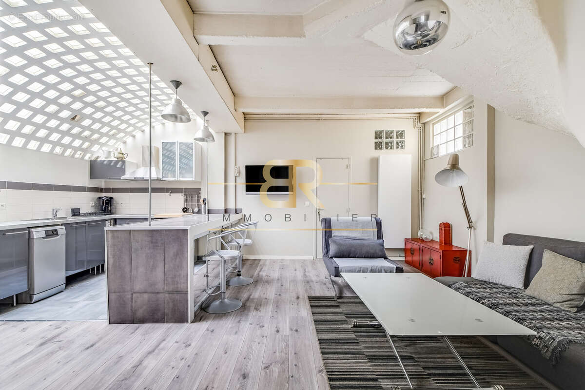 Les Lilas   Loft lumineux de 57 m2 avec verrière, aux portes de Paris - photo 4