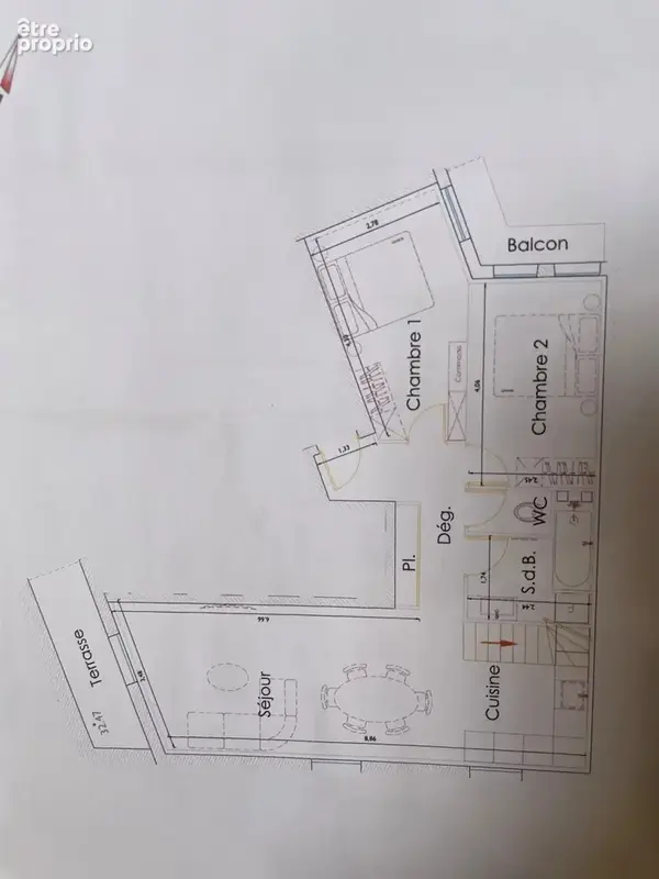 4pieces neuf proche port - photo 3