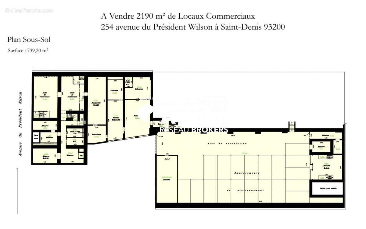 Commerce à SAINT-DENIS