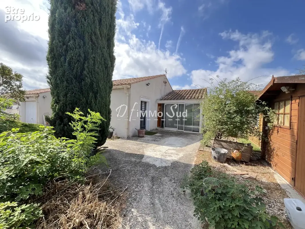 Maison T4 PLAIN PIED avec garage, extérieur et piscine vue sur la cité de Carcassonne - photo 3