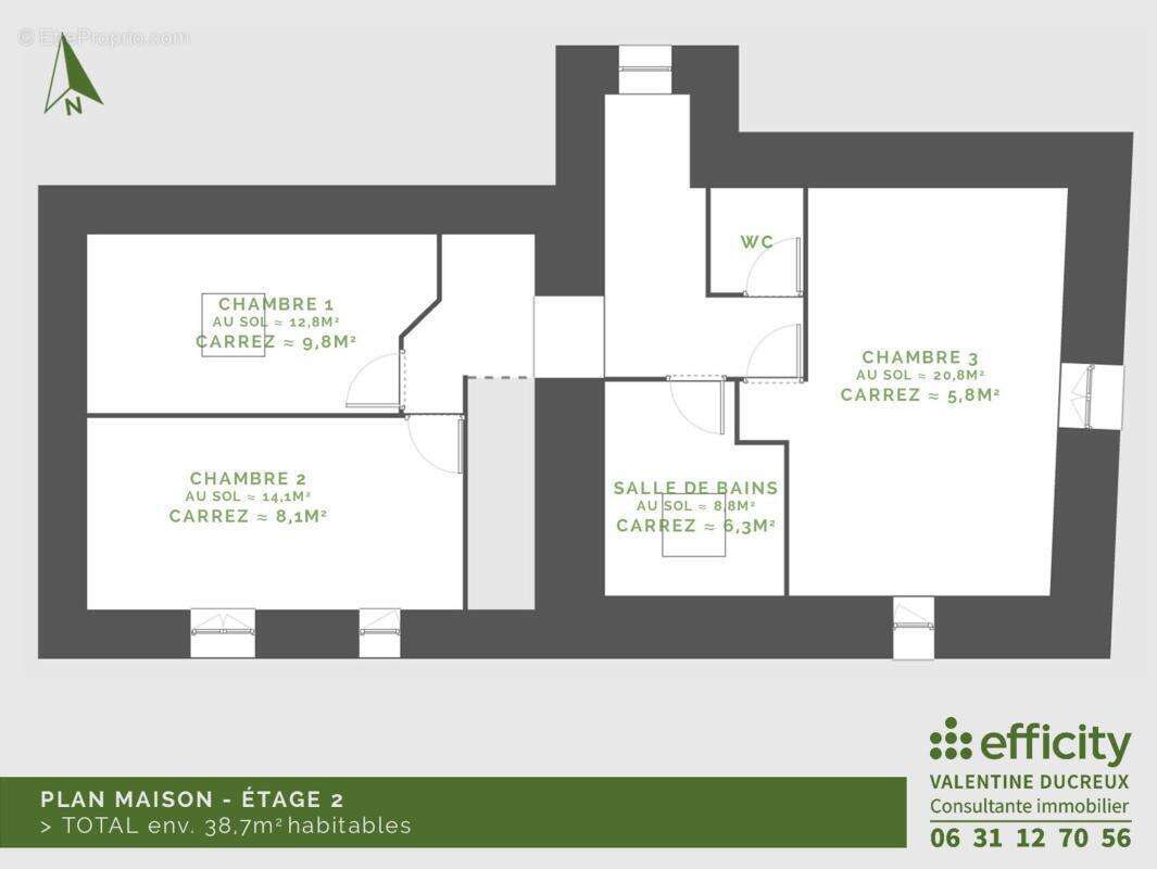 Maison 104 m² à Coise  - photo 14