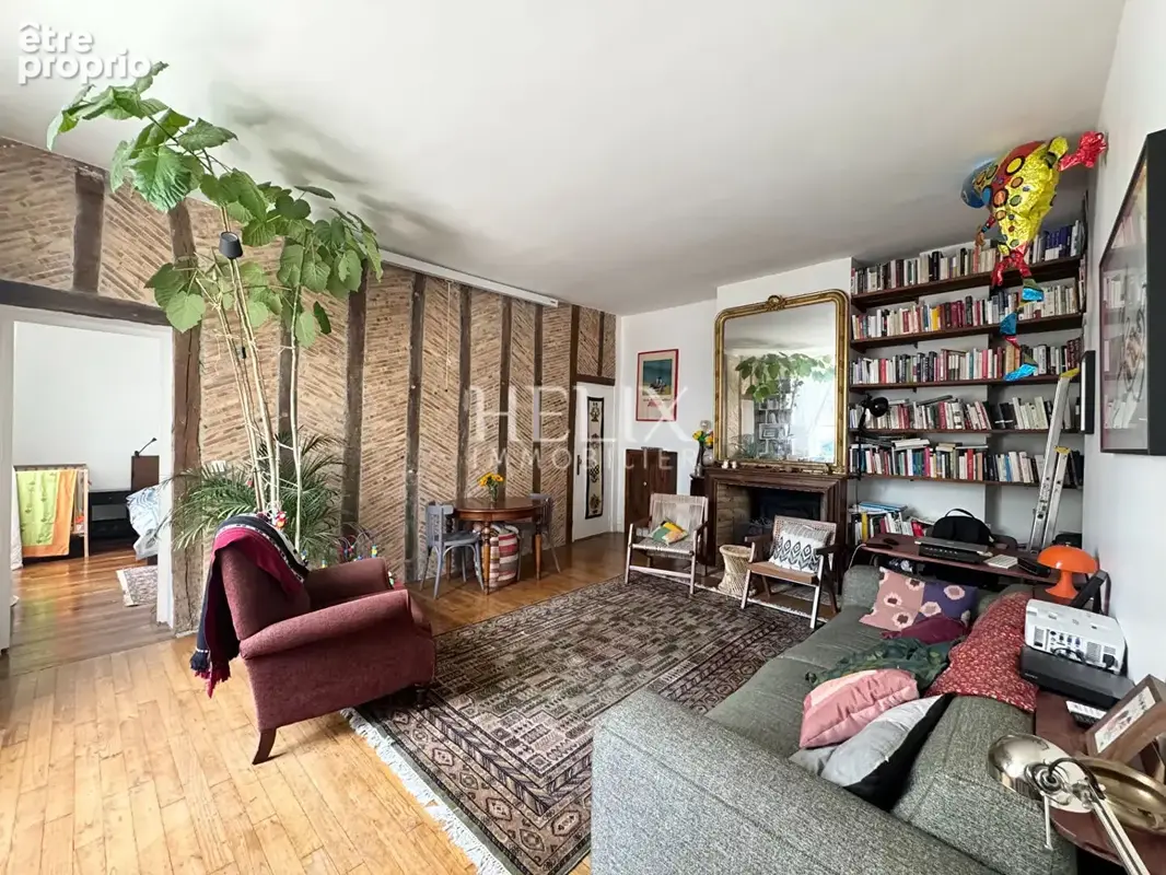 Appartement 81,58 M² "esprit maison"  chambre 15,34  M²  bureau 8,69 M² parking à Saint Germain en Laye, à 3 mn du RER - photo 6