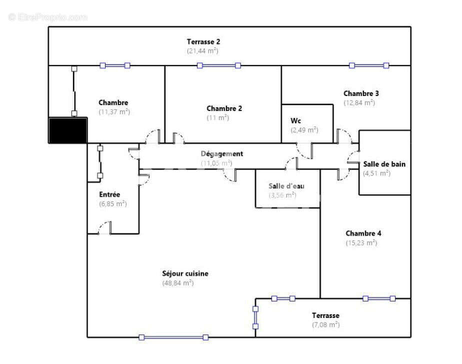Appartement à LEVALLOIS-PERRET