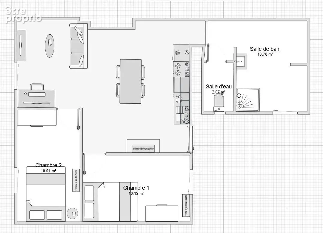Vente Appartement Saint-etienne-de-saint-geoirs(38590) 63 000ï¿œ - photo 4
