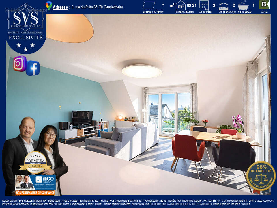 Appartement à GEUDERTHEIM