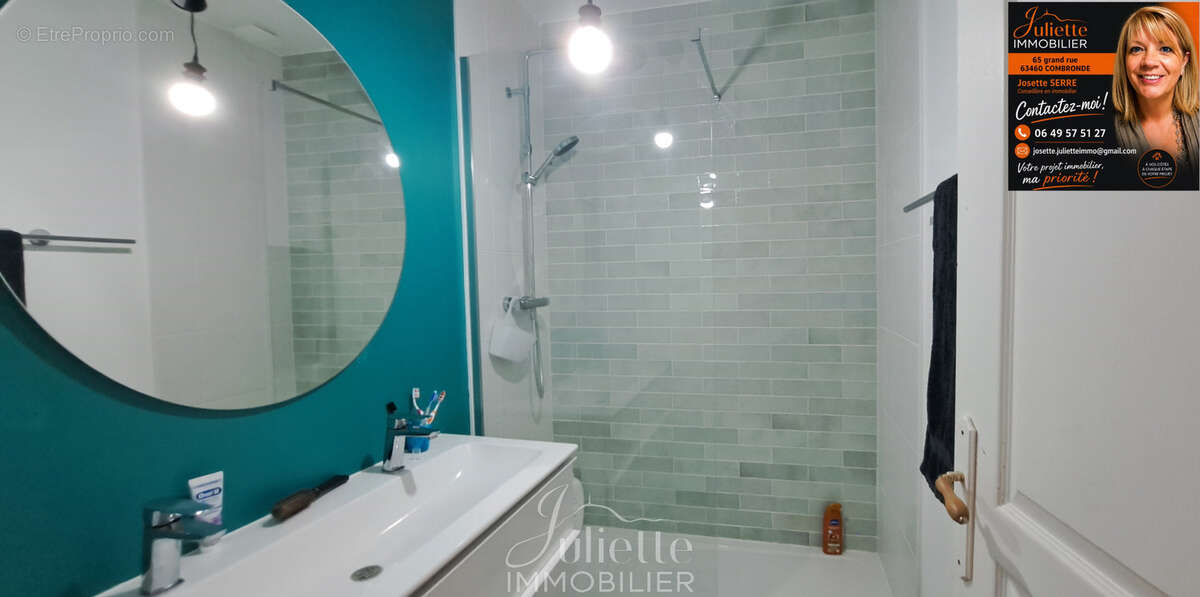 COMBRONDE Maison de ville 3ch+ bureau - 106m2 - photo 8