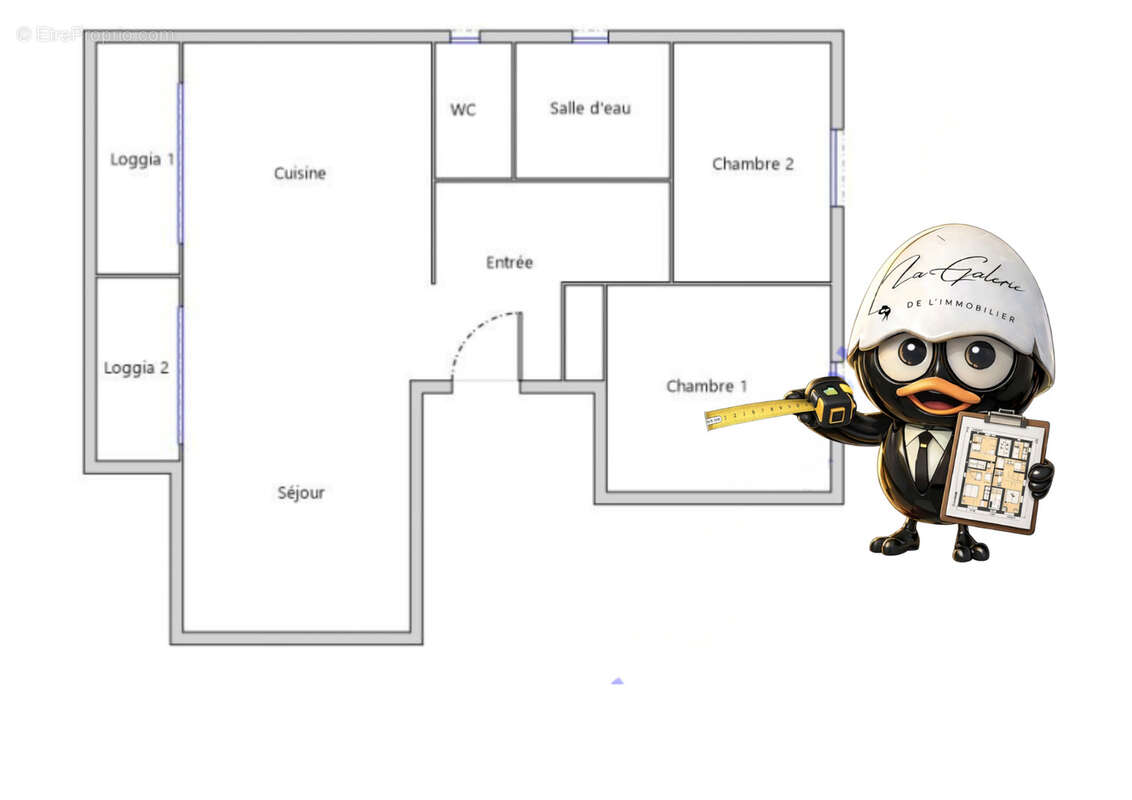 Appartement à LE PONT-DE-CLAIX