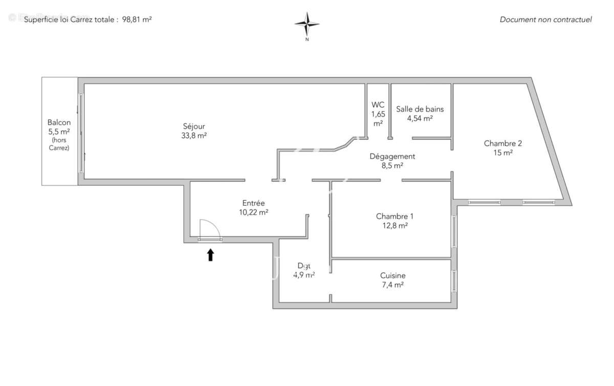 Appartement à PARIS-5E