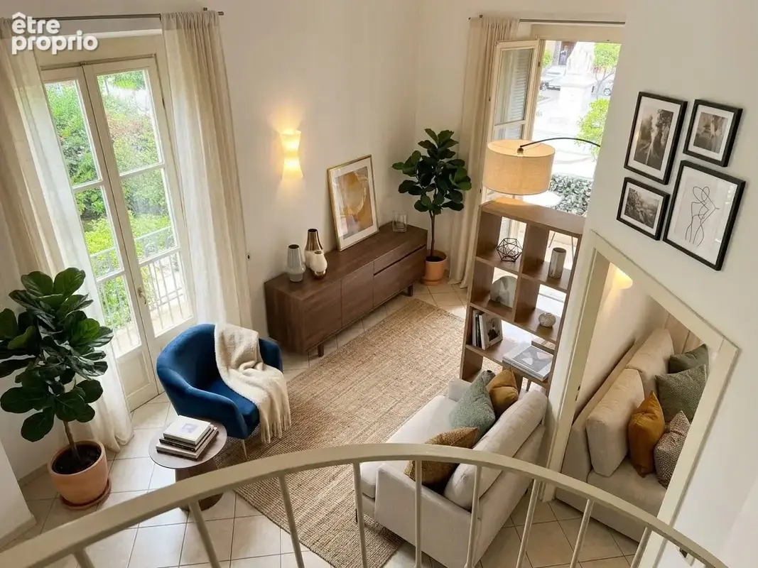 Grand 3 pièces en duplex avec balcon et terrasse   490 000 € - photo 1