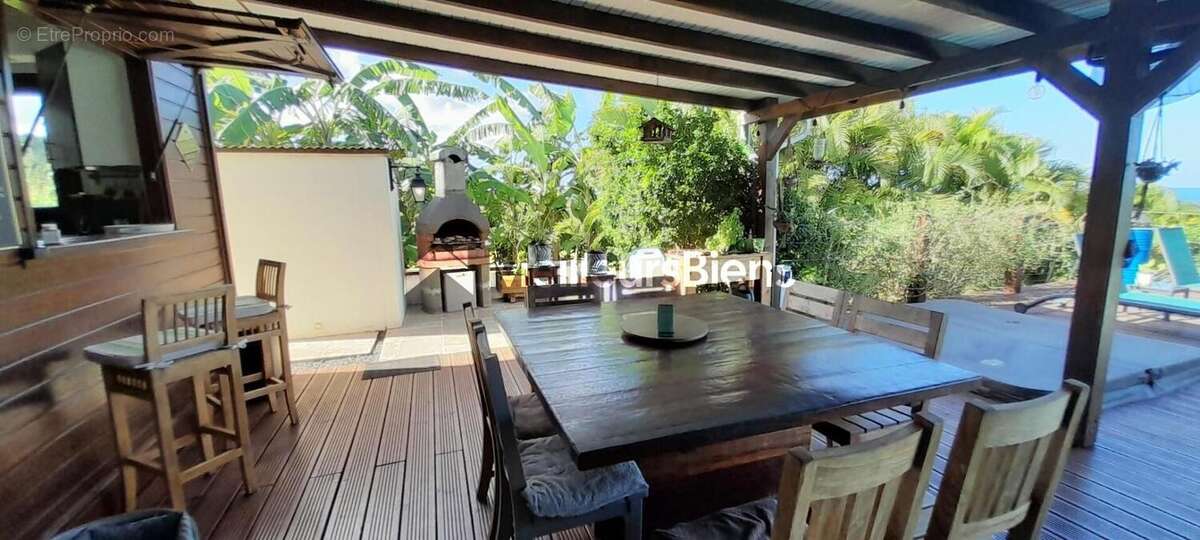 Villa en bois VUE MER avec 3 chambres, un bureau, piscine, jacuzzi - photo 2