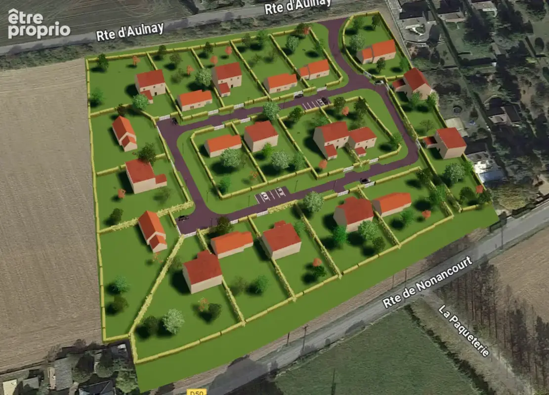 Terrain à bâtir viabilisé de 812 m2 à 1513 m2 dans un bel environnement à 18 min de Houdan / 5 min de Dreux - photo 5