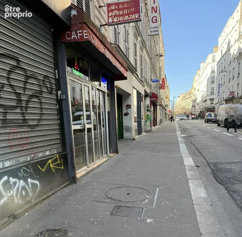 Murs bar restaurant avec appartement Paris métro Narx Dormoy - photo 5