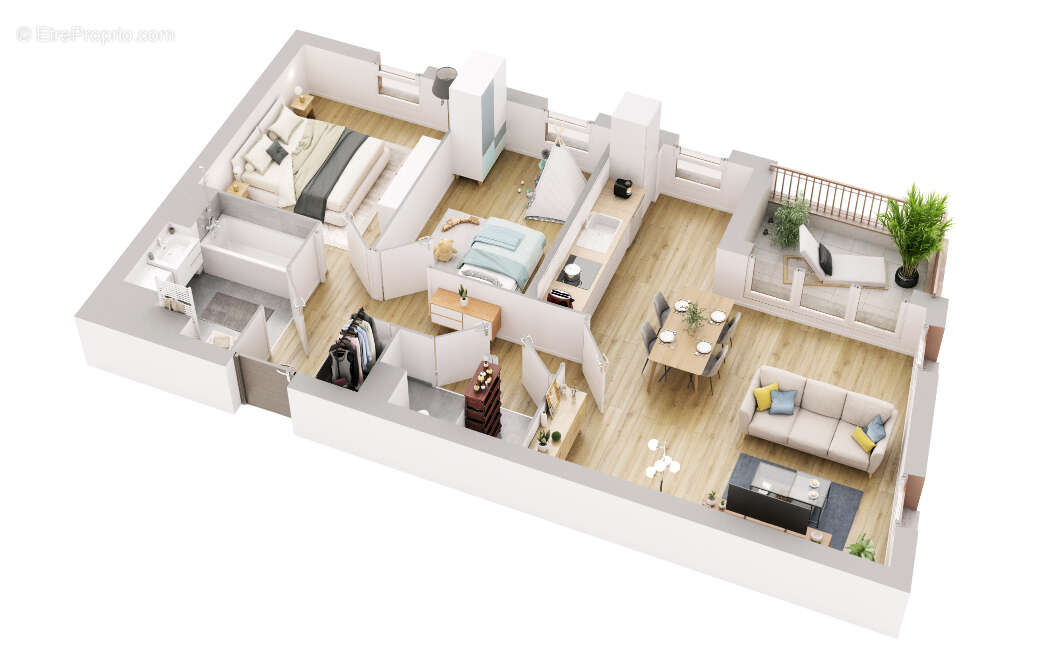 Appartement à HAUBOURDIN