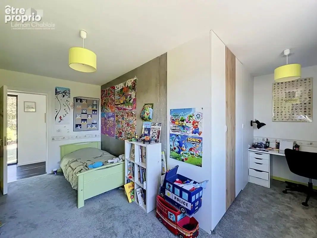 Évian-les-Bains - Villa T4 - Vue panoramique sur le lac Léman - photo 19