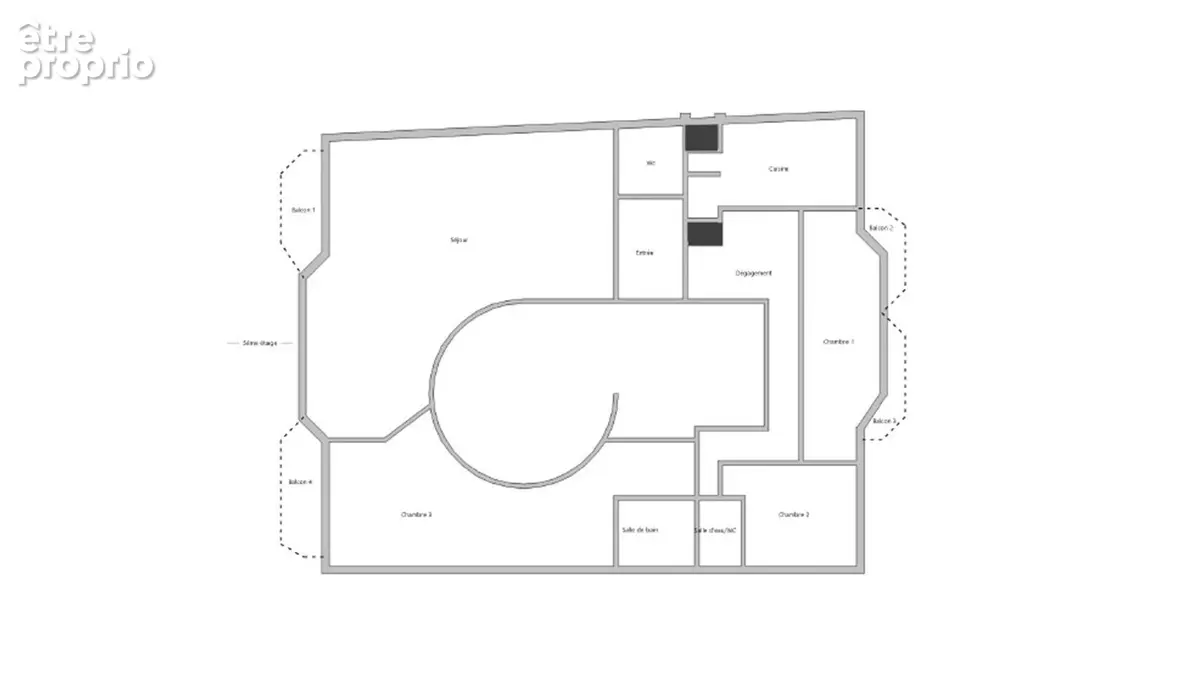 Boulogne Silly Galliéni -  appartement 97m² - 4  pièces - photo 13