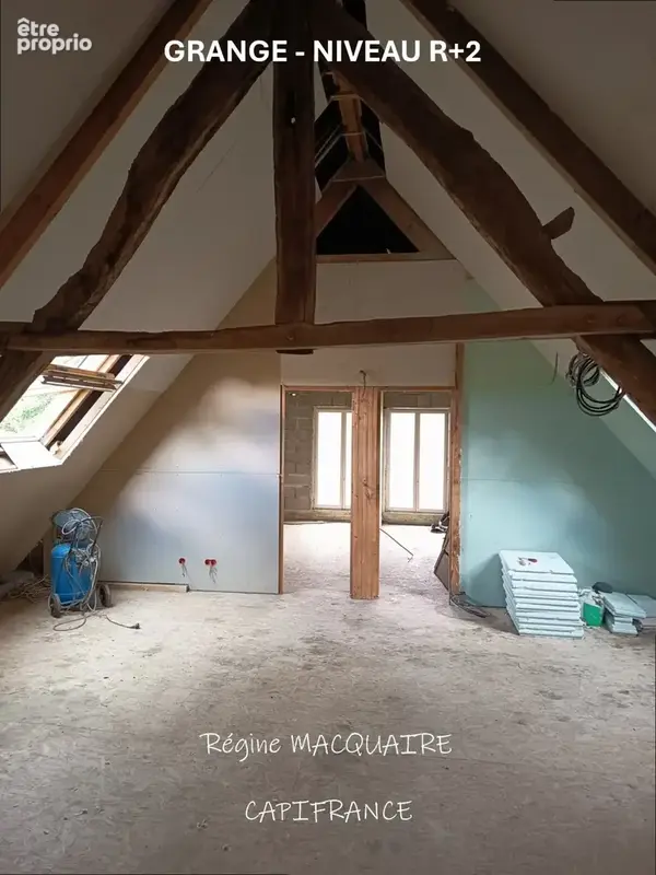 Bâtisse du XVIᵉ siècle à réhabiliter & Grange en cours de travaux – Ensemble foncier de 11 133 m² – Saint-Vigor-des-Monts (50420 - photo 11