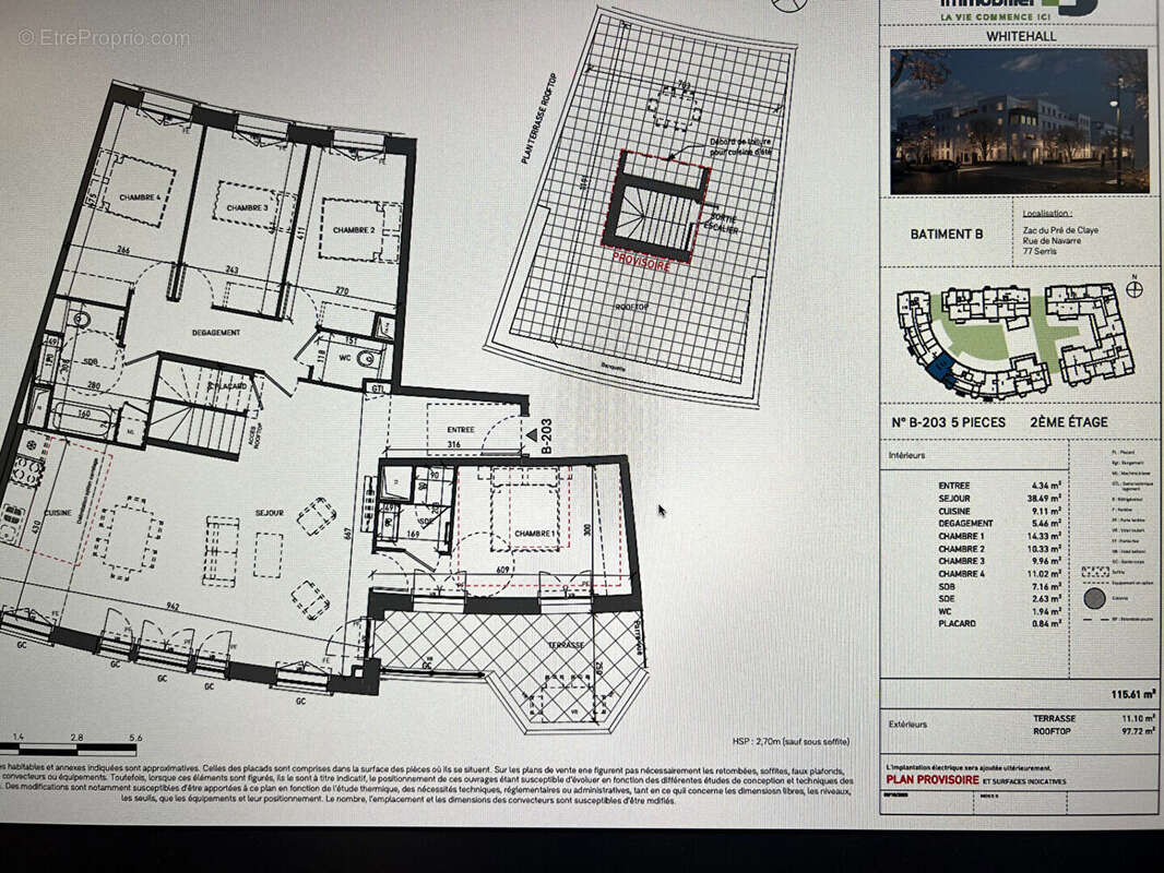 Appartement à SERRIS