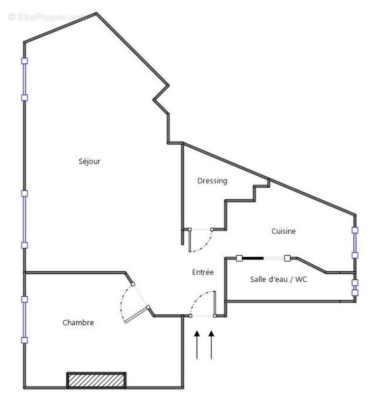 Appartement à PARIS-14E