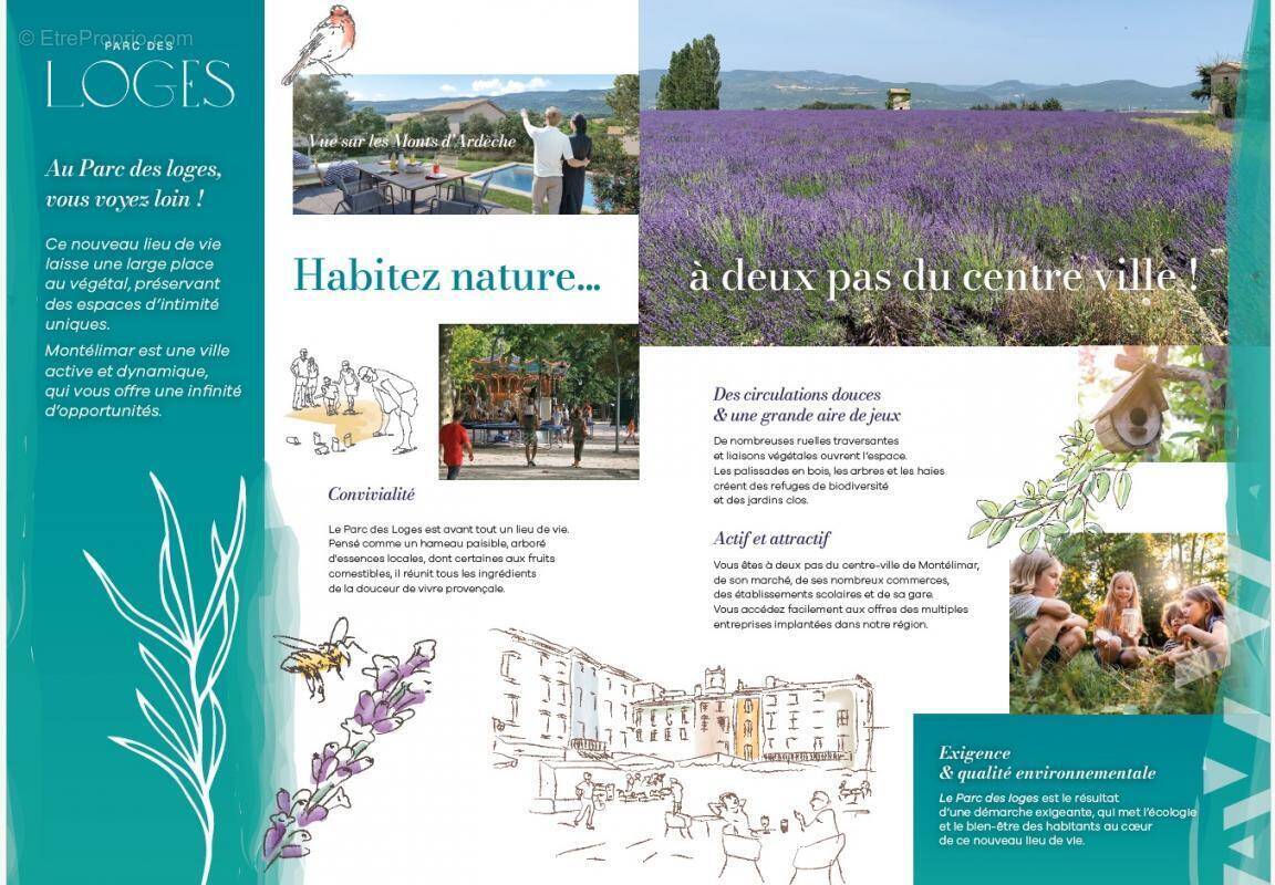 Terrain à MONTELIMAR