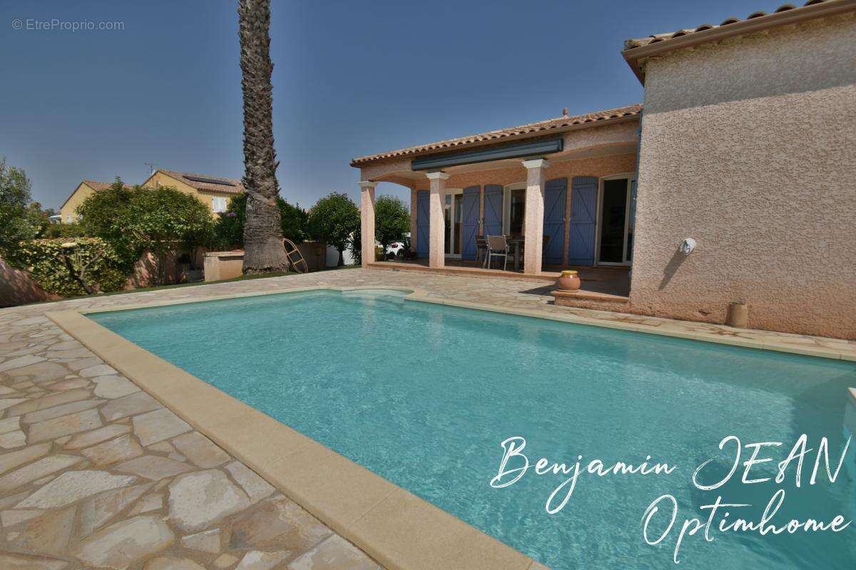 EN EXCLUSIVITÉ – Maison F4 de plain-pied avec piscine à Sérignan - photo 5