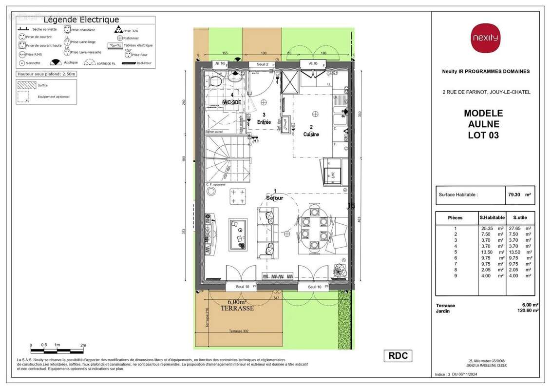 Maison à JOUY-LE-CHATEL