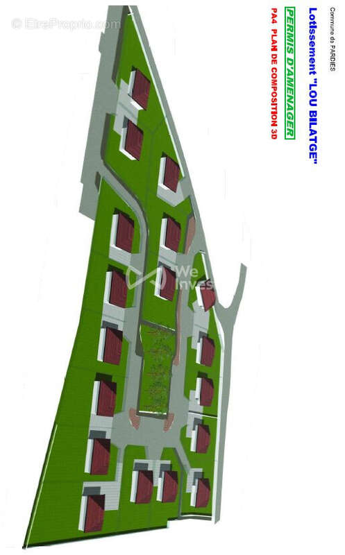 Terrain à PARDIES