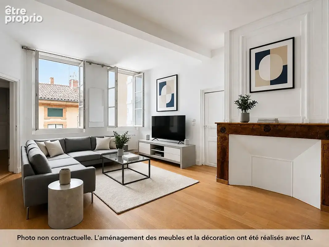 Appartement Toulouse Les Carmes - Esquirol 5 pièces de 138.29m² - photo 2