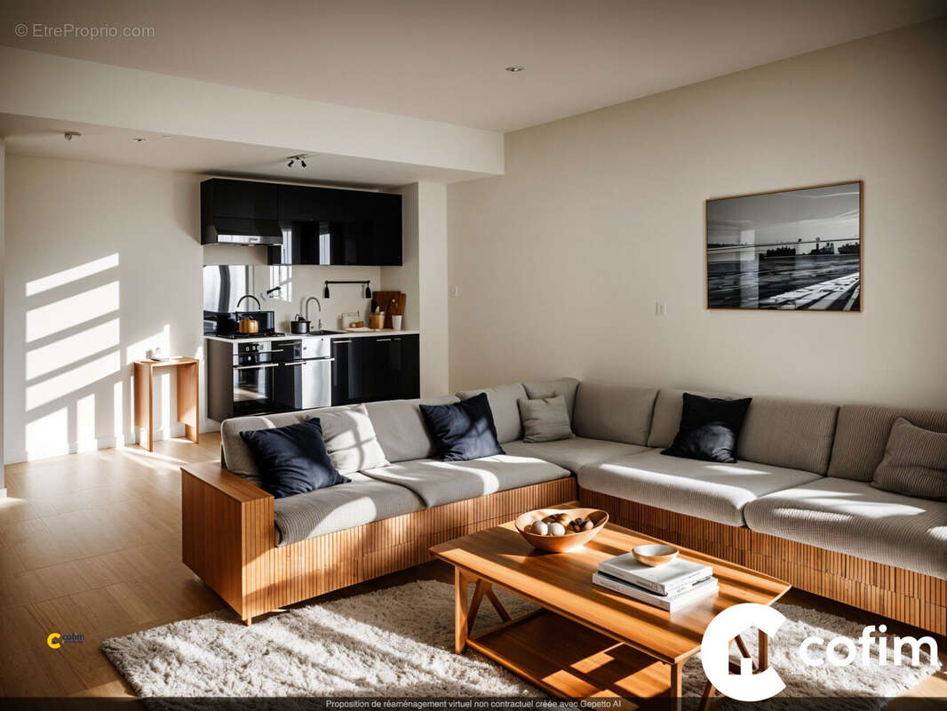 exemple d&#039;aménagement - Appartement à MERIGNAC