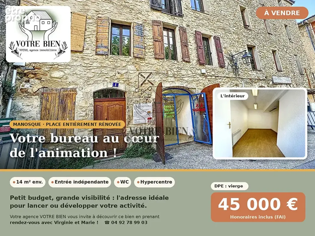 Local commercial Manosque 14 m2 - photo 2