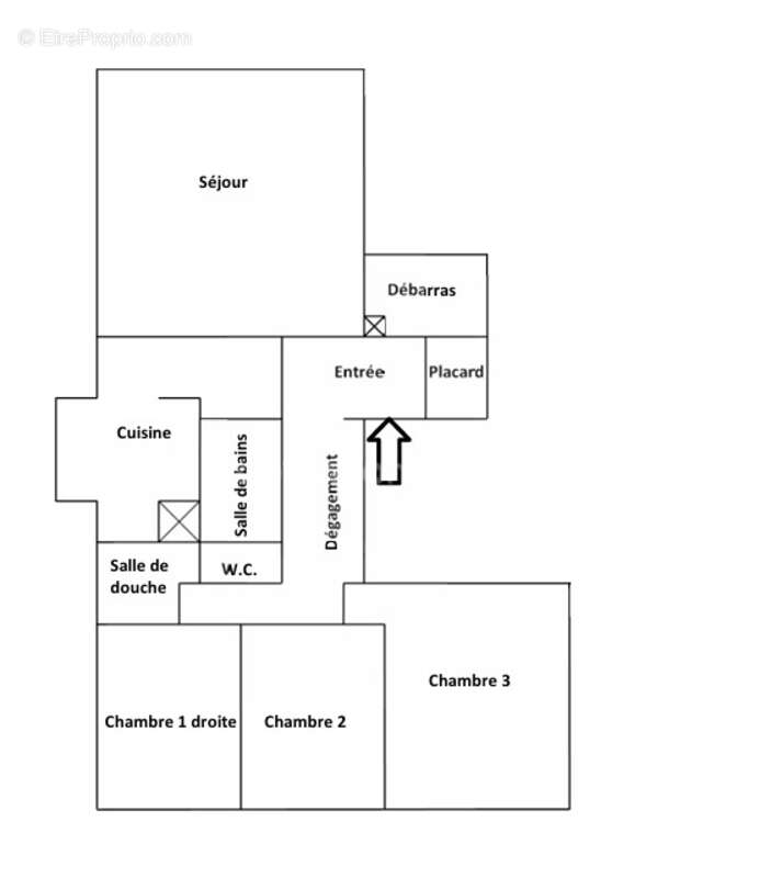 Appartement à VILLEJUIF