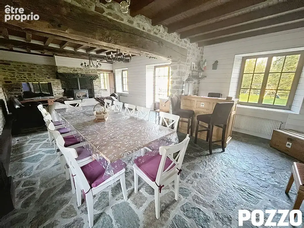 A vendre, maison en pierres de 8 pieces avec piscine chauffee à souleuvre en bocage (14350) - photo 10