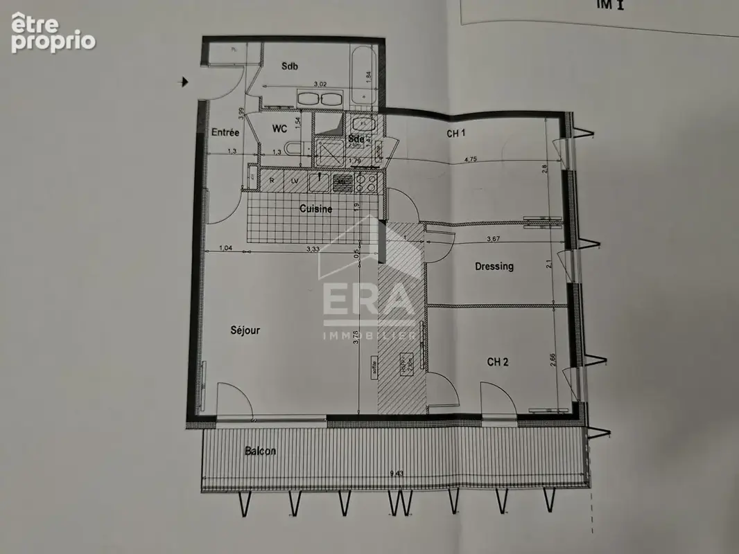 Appartement 77m² à paris 19e arrondissement - photo 14