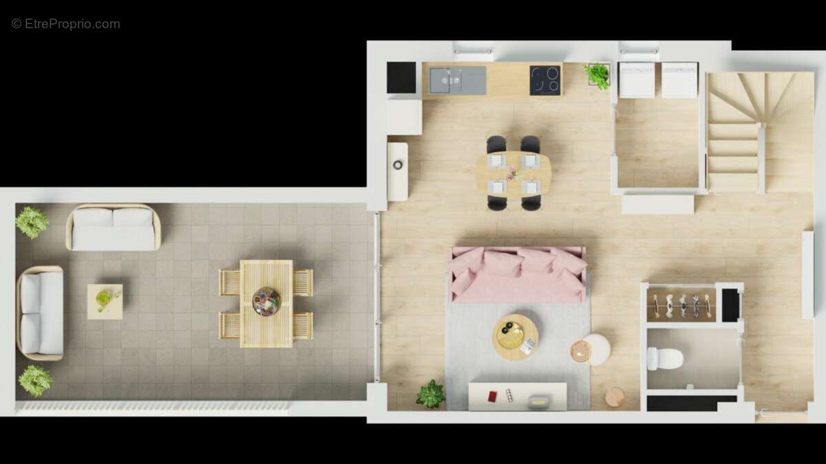 Appartement à YVRE-L'EVEQUE