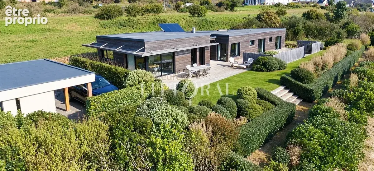 Belle maison contemporaine en red cedar vue/mer - photo 2