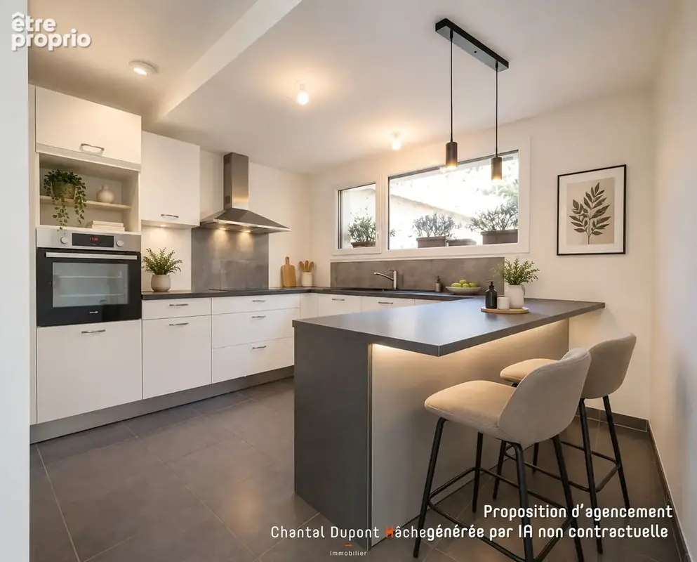 CHARTRES VILLAINES - Maison contemporaine de 2022, 6 chambres, garage, terrasse et petit jardin. - photo 6