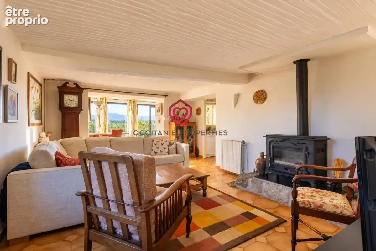 Maison de caractère avec 6 chambres, piscine et vue dégagée sur les Pyrénées - photo 6