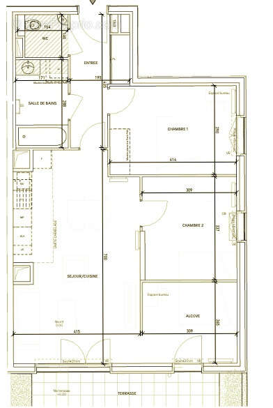 Le Perreux-sur-Marne   Appartement 3 pièces 63 m2 + Terrasse 15 m2 + Jardin privatif 71 m2   Quartier des Jonc - photo 5