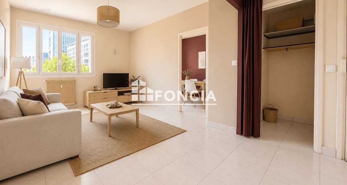 Lyon 3ᵉ – T4 traversant de 75 m² avec 3 chambres - proche commodités - photo 2