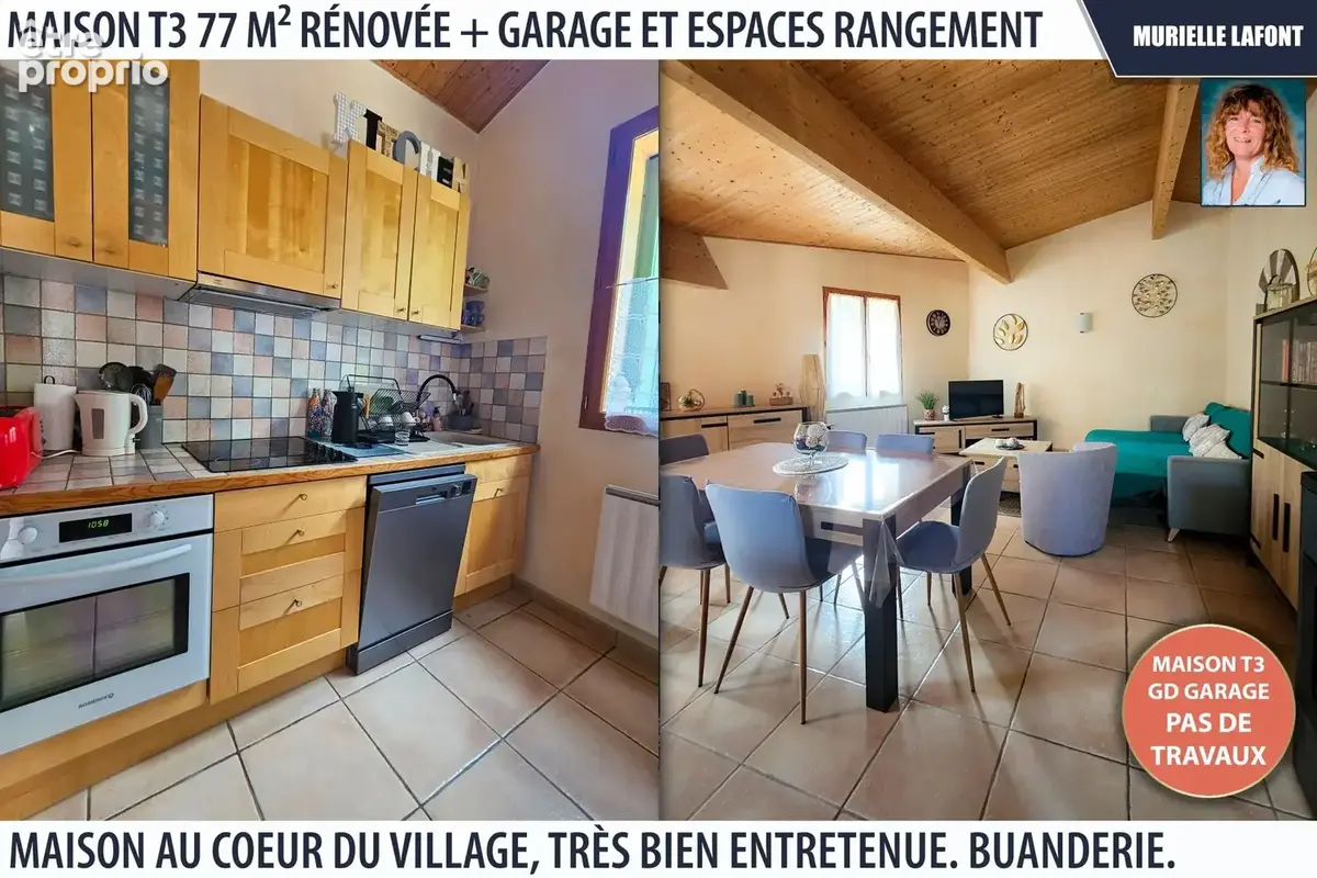 Maison de village sans travaux - grand garage - photo 4