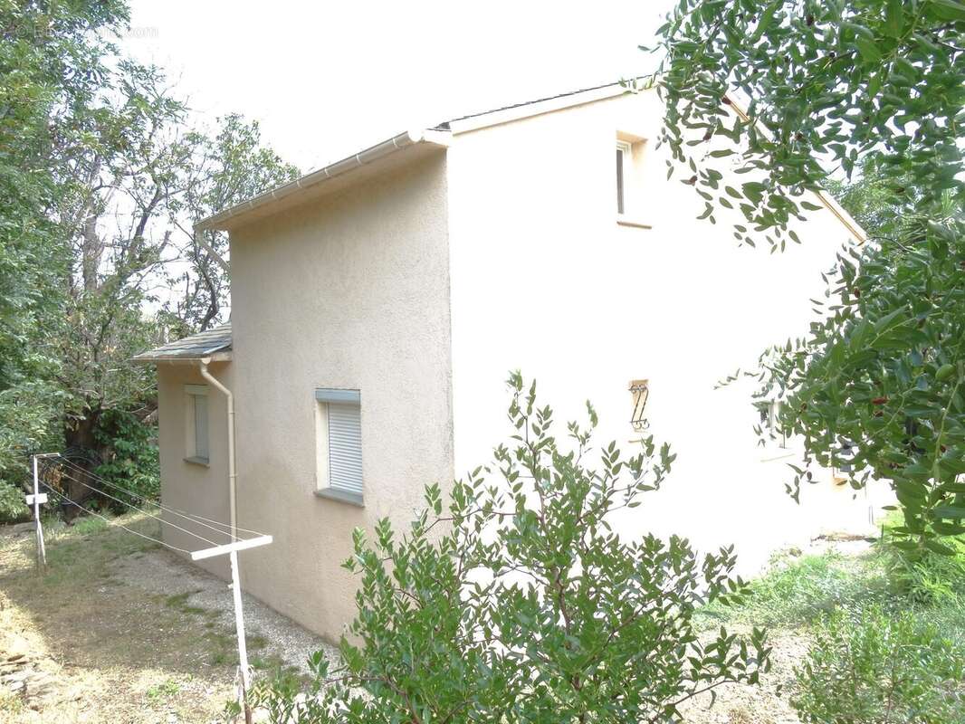 façade coté montagne - Maison à SISCO